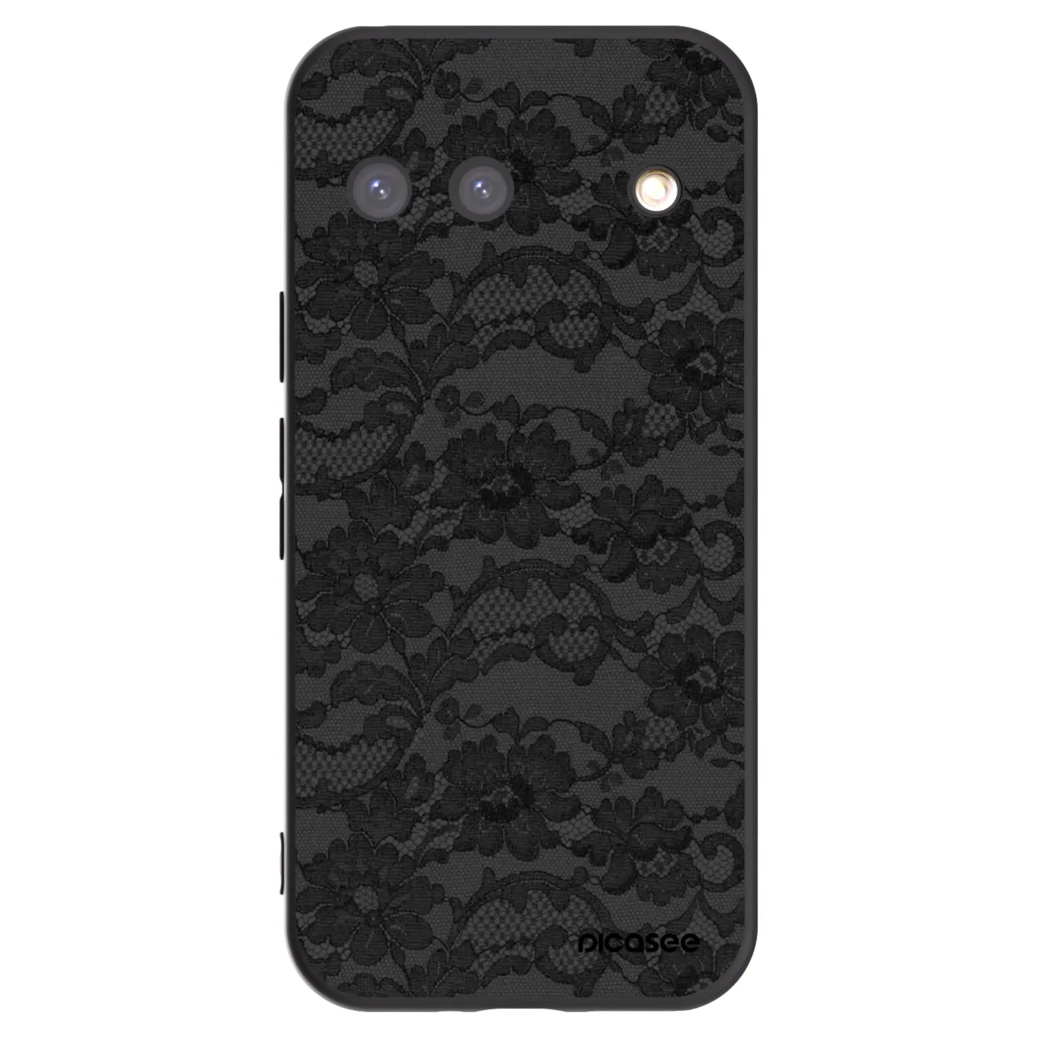 Picasee Google Pixel 9 Hülle - Schwarzes Silikon - Dark Elegance