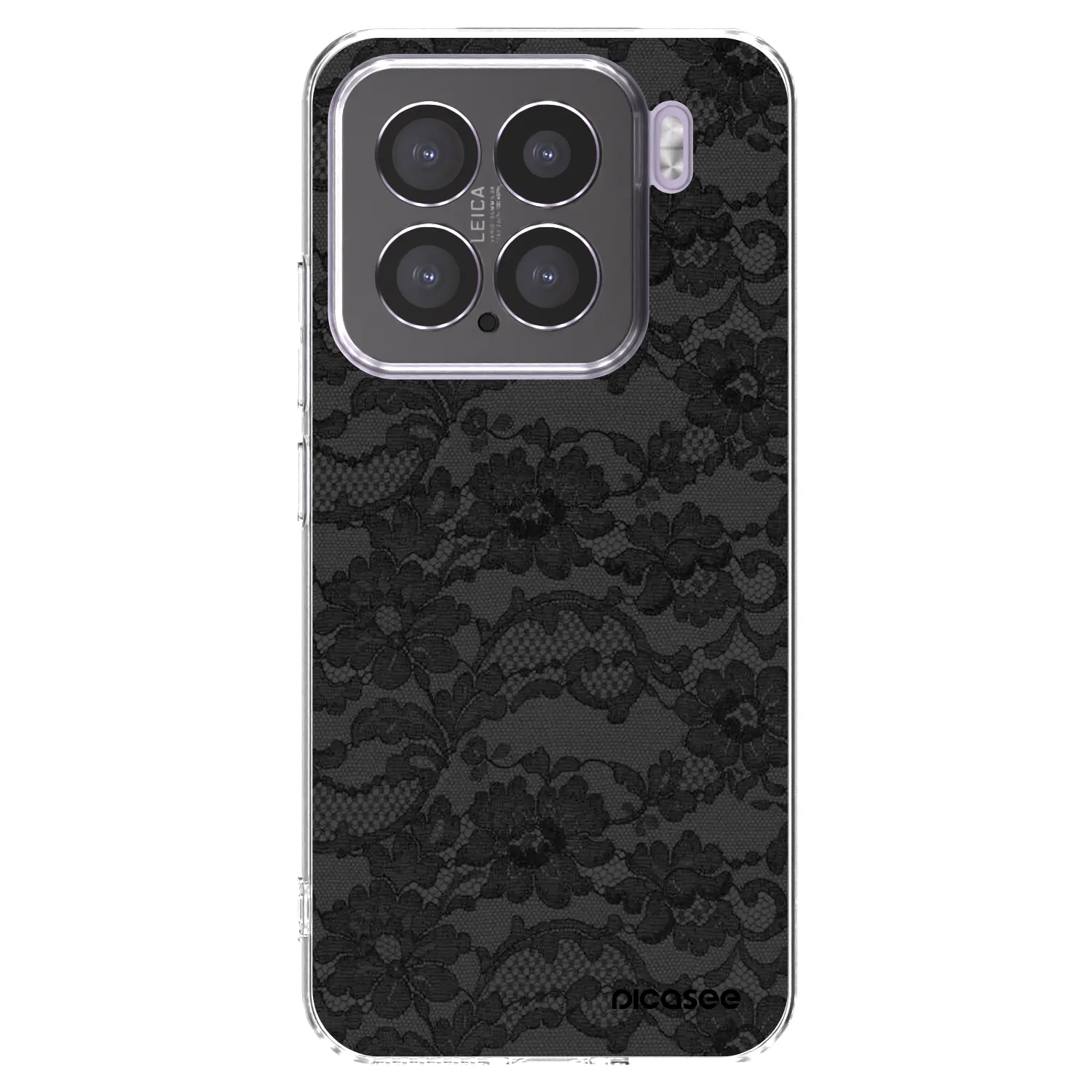 Picasee Xiaomi 15 Hülle - Transparentes Silikon - Dark Elegance