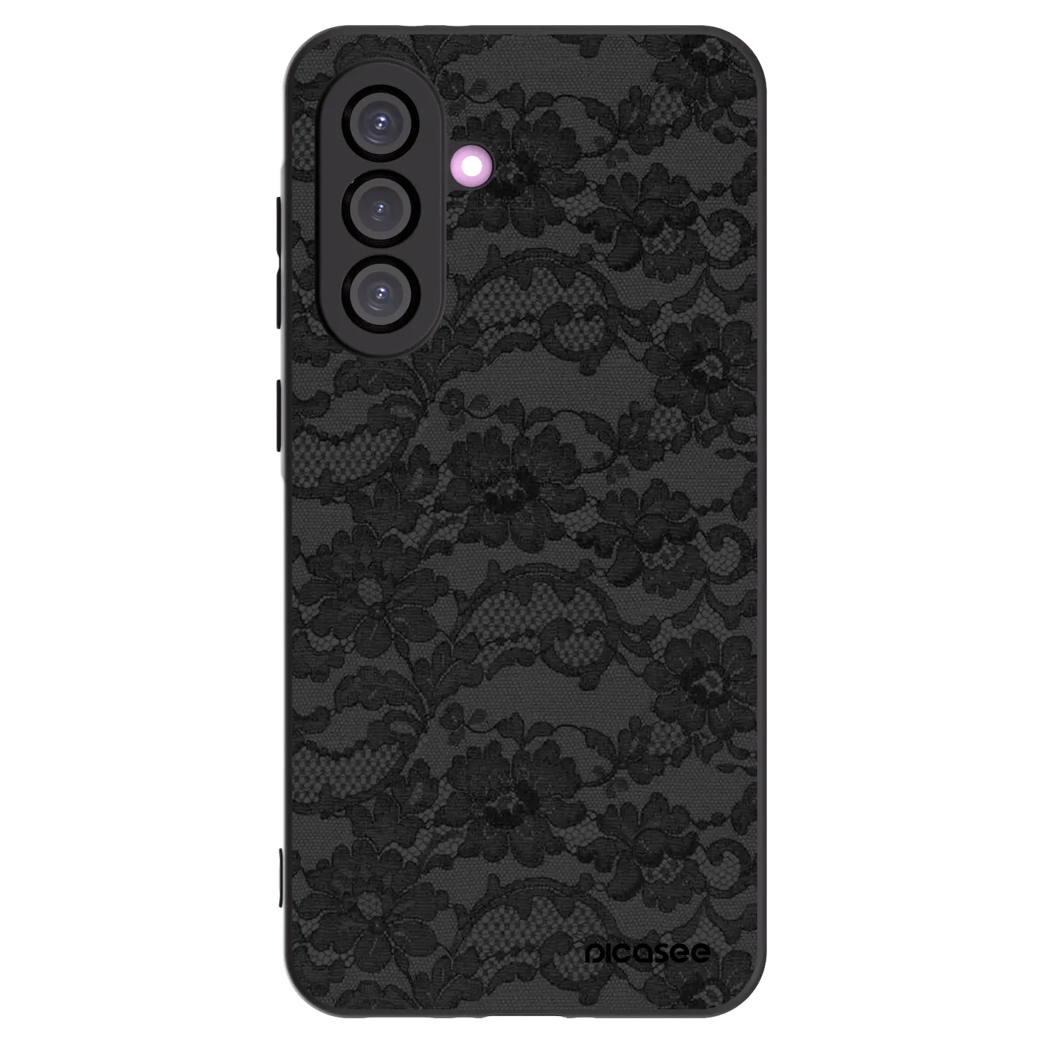 Picasee Samsung Galaxy A56 5G A566B Hülle - Schwarzes Silikon - Dark Elegance