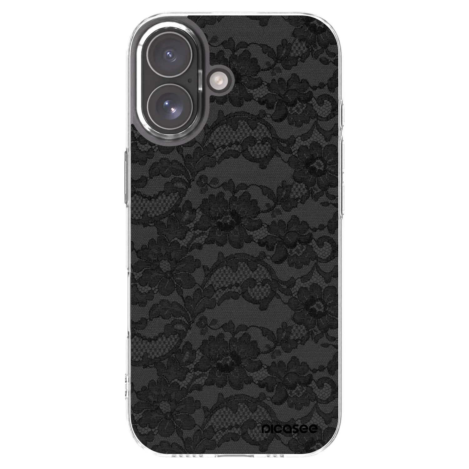 Picasee Apple iPhone 17 Hülle - Transparentes Silikon - Dark Elegance