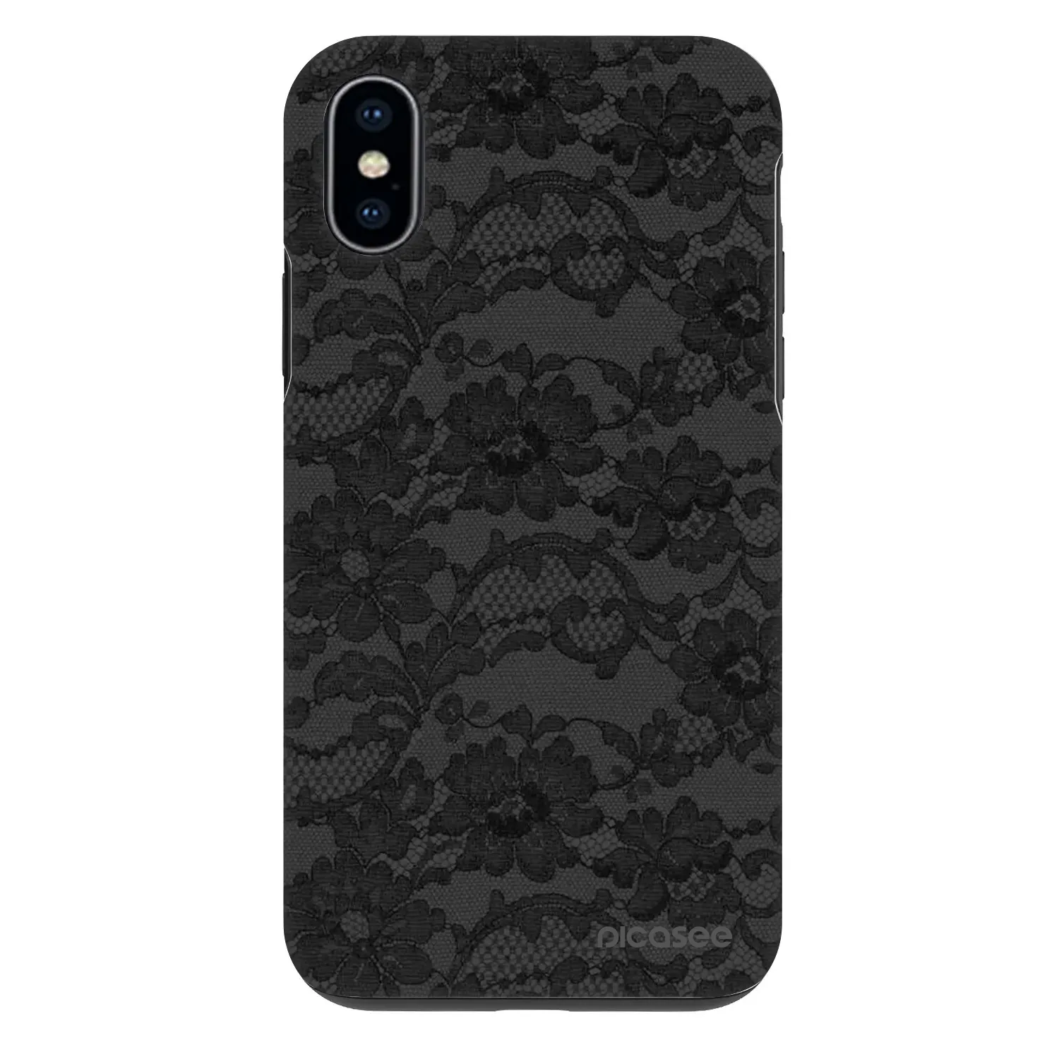 Picasee Fashion Case für Apple iPhone X/XS - Dark Elegance