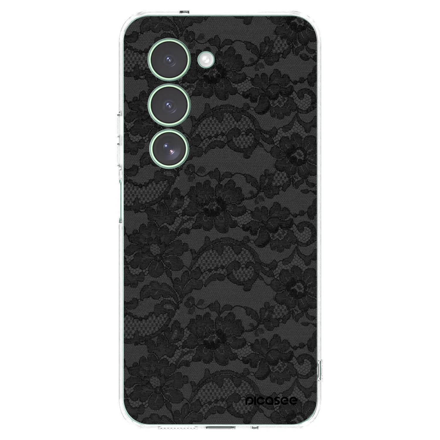 Picasee Xiaomi Redmi 15 5G Hülle - Transparentes Silikon - Dark Elegance