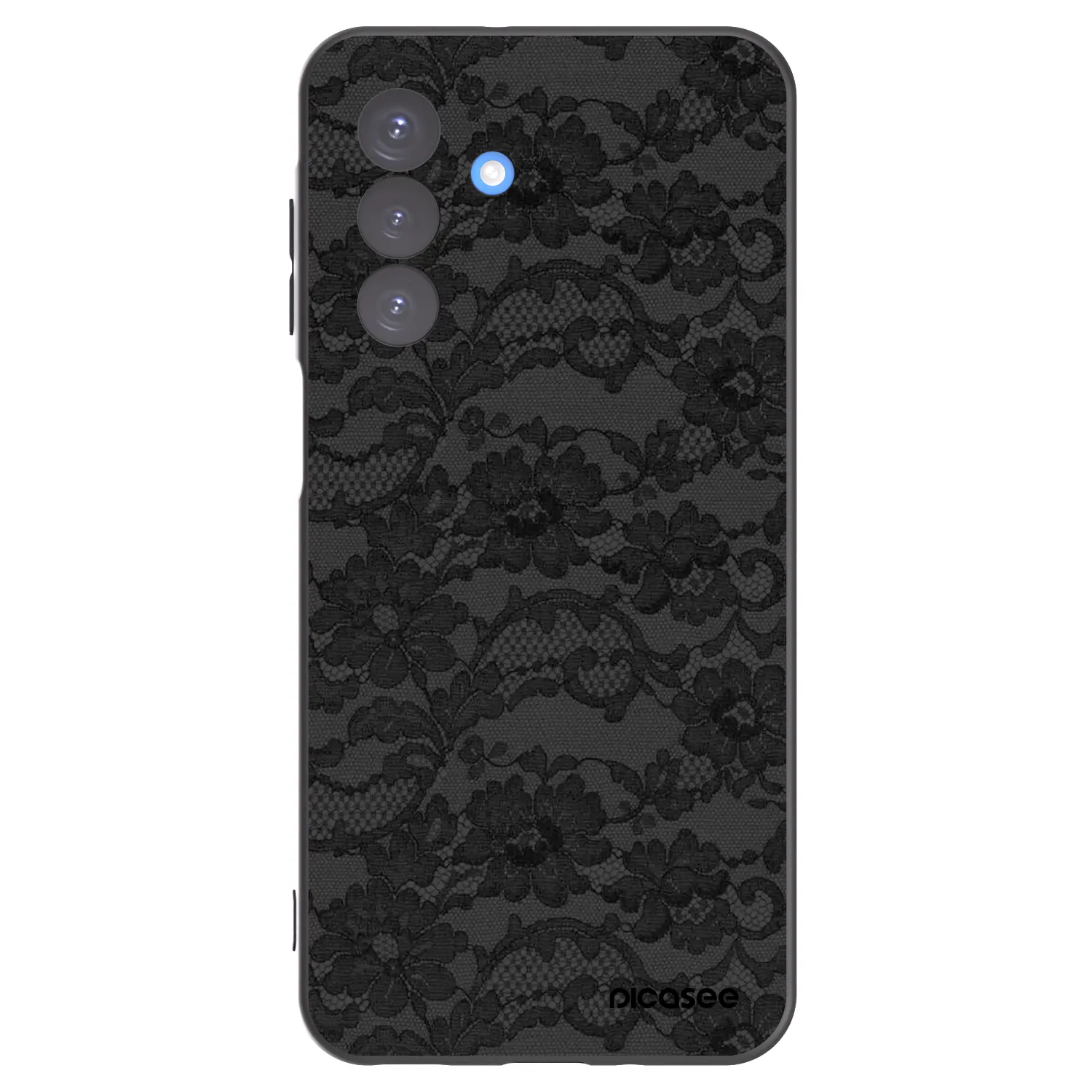 Picasee Samsung Galaxy A17 5G Hülle - Schwarzes Silikon - Dark Elegance