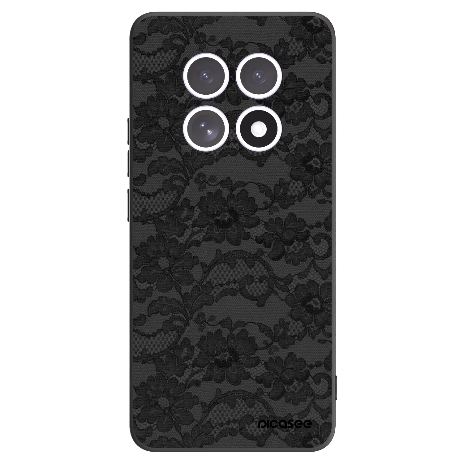 Picasee Xiaomi Redmi Note 15 Hülle - Schwarzes Silikon - Dark Elegance