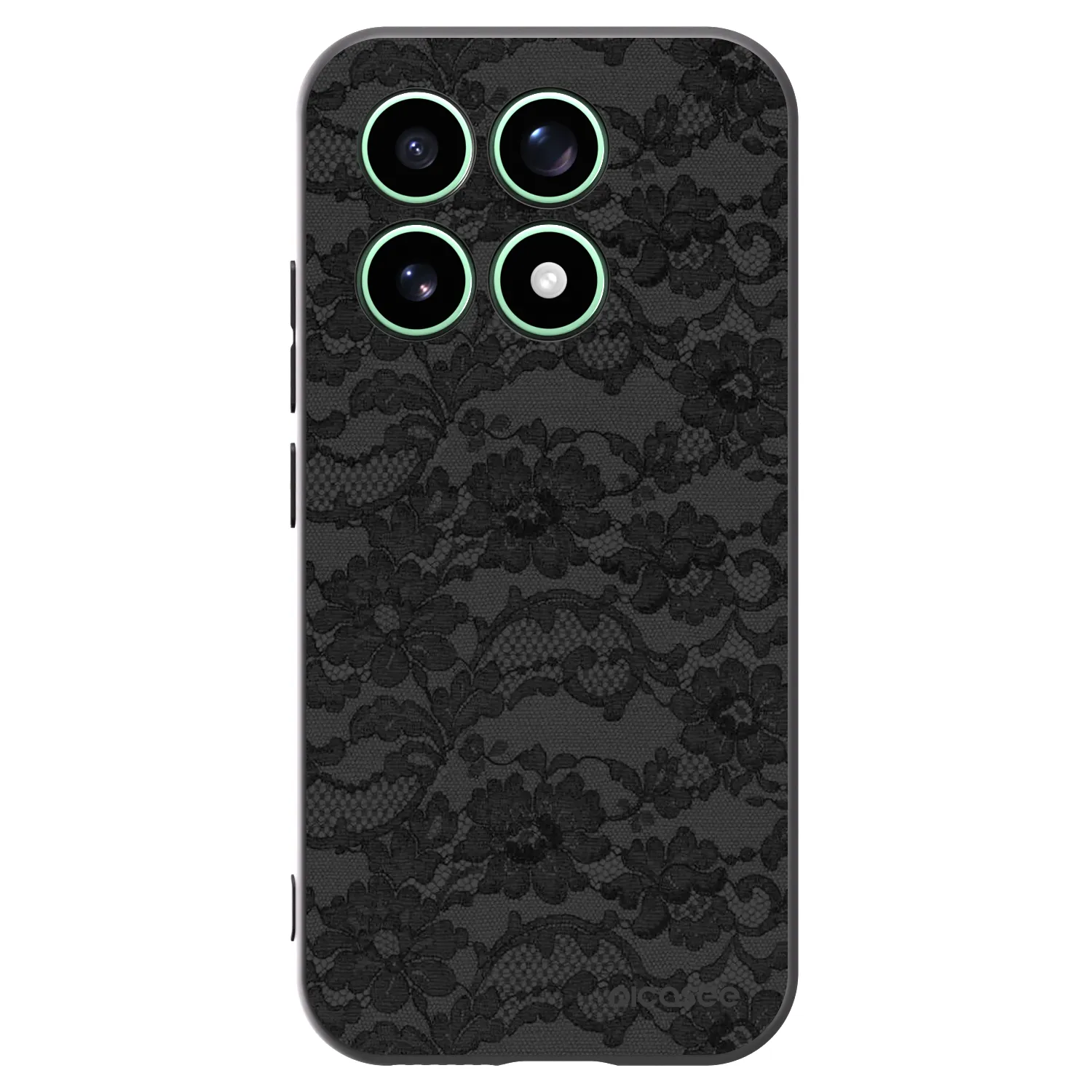 Picasee Xiaomi 17 Hülle - Schwarzes Silikon - Dark Elegance