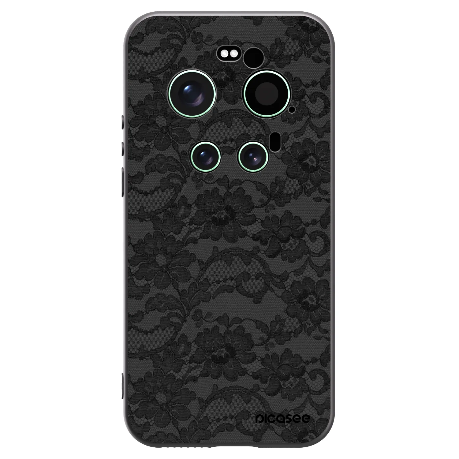 Picasee Xiaomi 17 Ultra Hülle - Schwarzes Silikon - Dark Elegance