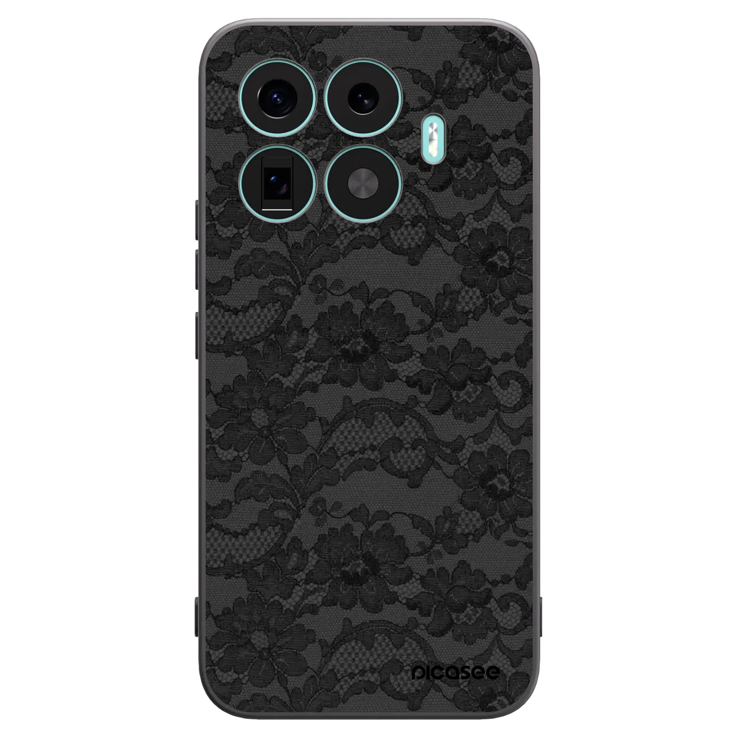 Picasee Xiaomi 17T Pro Hülle - Schwarzes Silikon - Dark Elegance