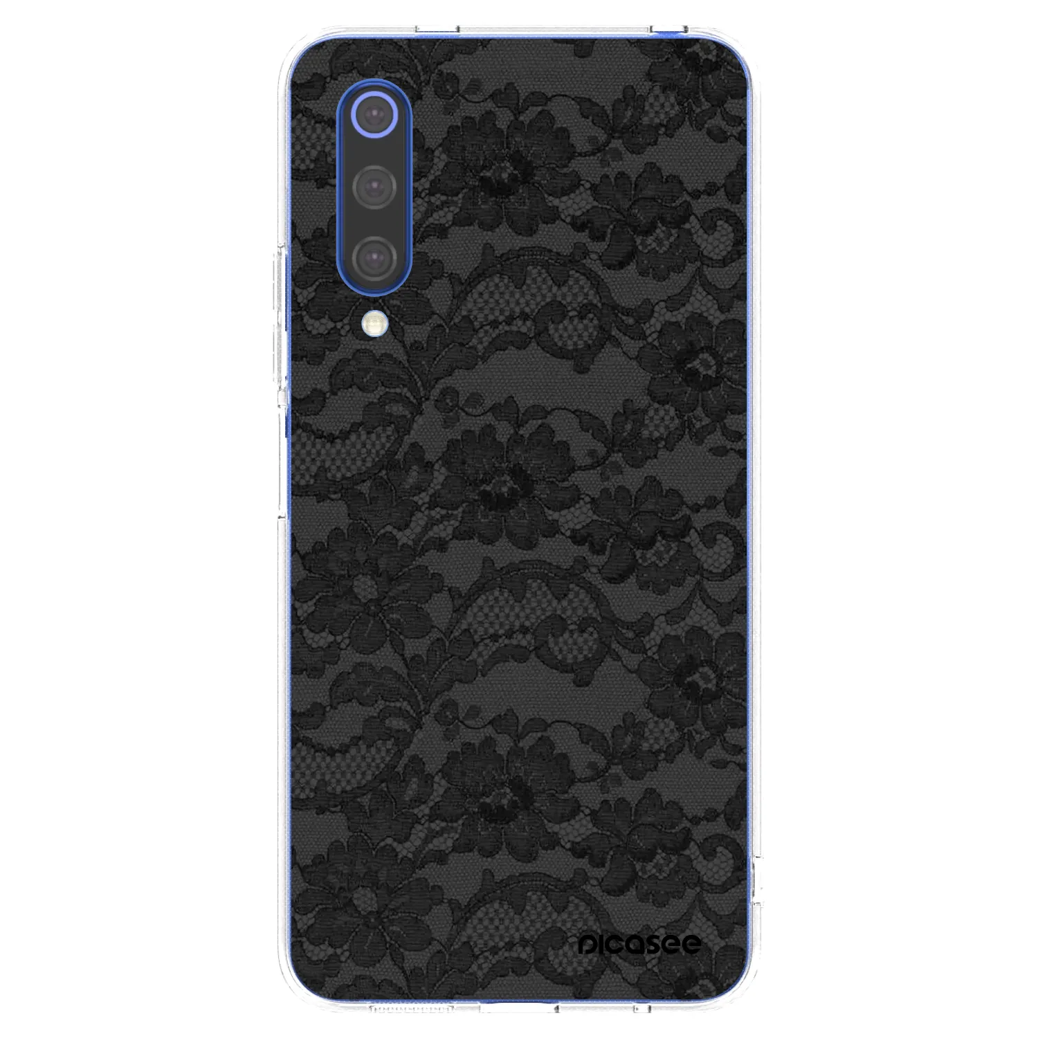 Picasee Xiaomi Mi 9 SE Hülle - Transparentes Silikon - Dark Elegance