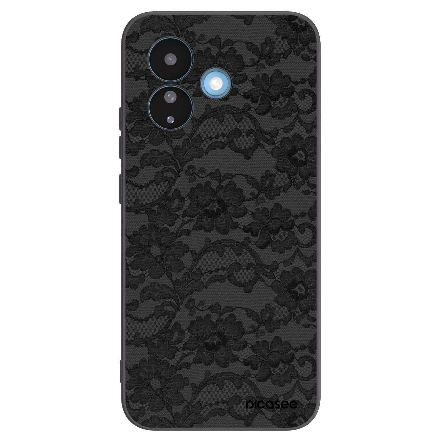 Picasee Xiaomi Redmi Note 17 Pro 5G Hülle - Schwarzes Silikon - Dark Elegance