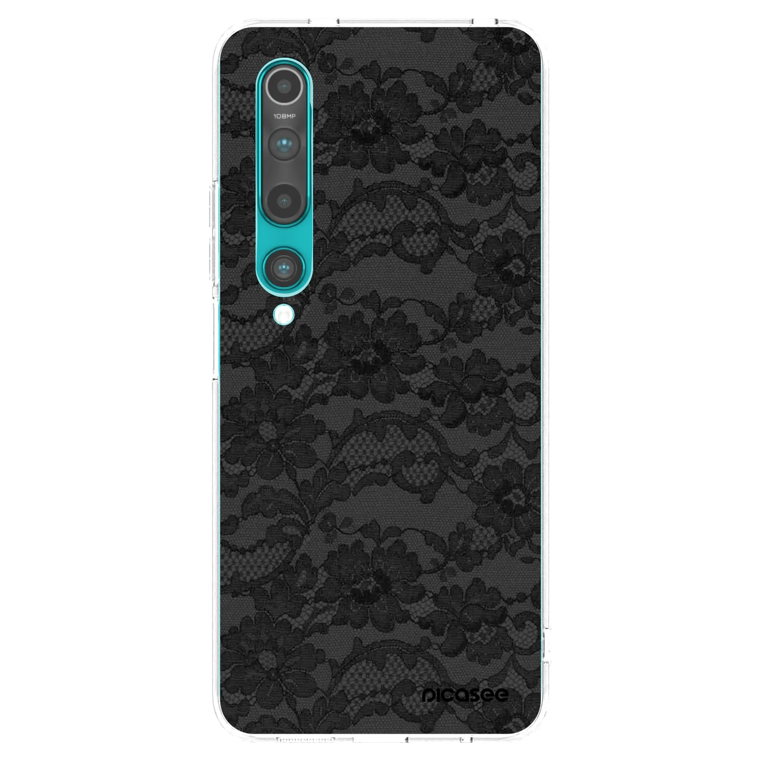 Picasee Xiaomi Mi 10 Hülle - Transparentes Silikon - Dark Elegance