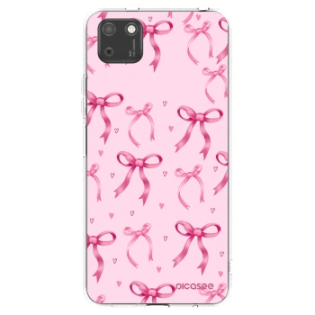 Picasee Huawei Y5P Hülle - Transparentes Silikon - Bow Aesthetic