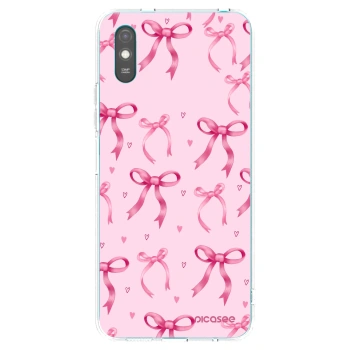 Picasee Xiaomi Redmi 9AT Hülle - Transparentes Silikon - Bow Aesthetic