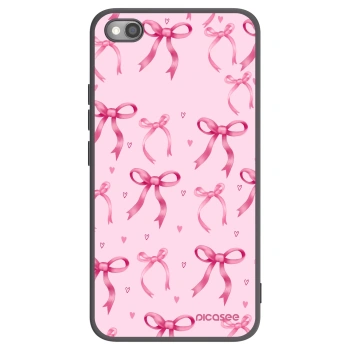 Picasee Xiaomi Redmi Note 11S 5G Hülle - Schwarzes Silikon - Bow Aesthetic