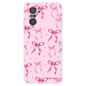Picasee Xiaomi Poco F3 Hülle - Transparentes Silikon - Bow Aesthetic