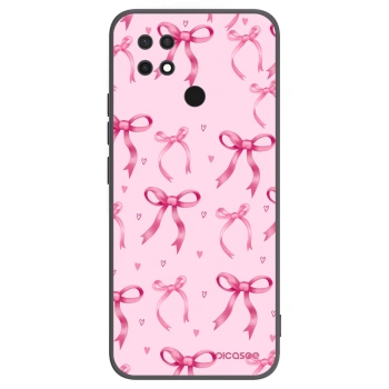Picasee Xiaomi Redmi 10C Hülle - Schwarzes Silikon - Bow Aesthetic