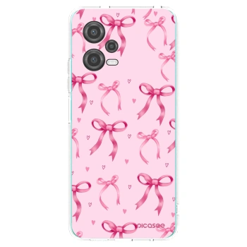 Picasee Xiaomi Poco X5 Hülle - Transparentes Silikon - Bow Aesthetic