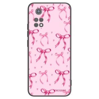 Picasee Xiaomi Redmi Note 11S 5G Hülle - Schwarzes Silikon - Bow Aesthetic