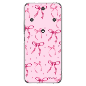 Picasee Honor Magic5 Lite 5G Hülle - Transparentes Silikon - Bow Aesthetic