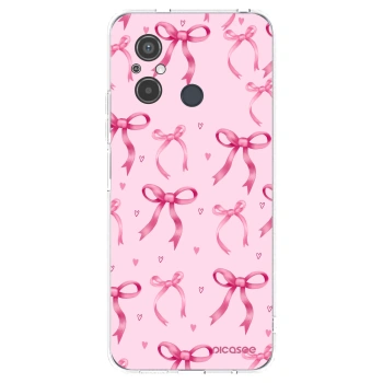Picasee Xiaomi Redmi 12C Hülle - Transparentes Silikon - Bow Aesthetic
