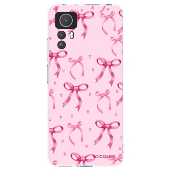 Picasee Xiaomi Redmi Note 12S Hülle - Transparentes Silikon - Bow Aesthetic