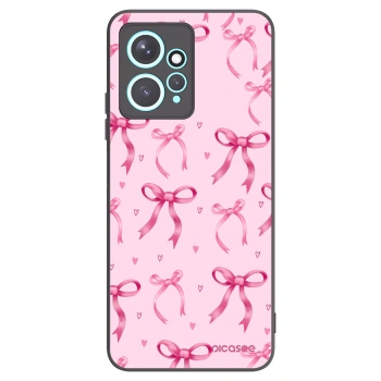 Picasee Xiaomi Redmi Note 12 4G Hülle - Schwarzes Silikon - Bow Aesthetic