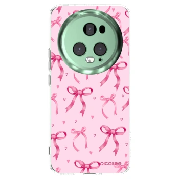 Picasee Honor Magic5 Pro Hülle - Transparentes Silikon - Bow Aesthetic