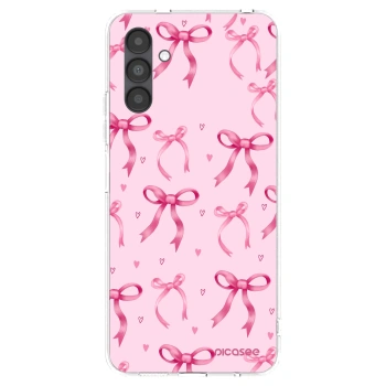 Picasee Samsung Galaxy A04s A047F Hülle - Transparentes Silikon - Bow Aesthetic
