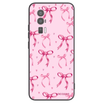 Picasee Xiaomi Poco F5 Pro 5G Hülle - Schwarzes Silikon - Bow Aesthetic