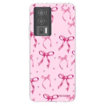 Picasee Xiaomi Poco F5 Pro 5G Hülle - Transparentes Silikon - Bow Aesthetic