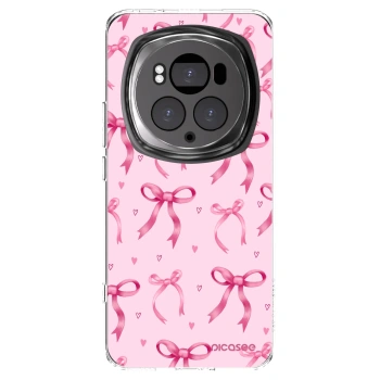 Picasee Honor Magic6 Pro Hülle - Transparentes Silikon - Bow Aesthetic