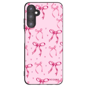 Picasee Samsung Galaxy A05s A057G Hülle - Schwarzes Silikon - Bow Aesthetic