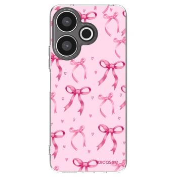 Picasee Xiaomi Redmi 13 4G Hülle - Transparentes Silikon - Bow Aesthetic