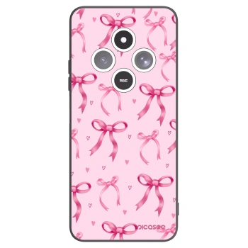 Picasee Xiaomi Redmi 14C Hülle - Schwarzes Silikon - Bow Aesthetic