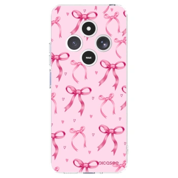 Picasee Xiaomi Redmi 14C Hülle - Transparentes Silikon - Bow Aesthetic