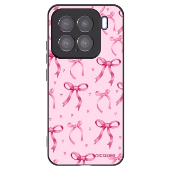 Picasee Xiaomi 15 Hülle - Schwarzes Silikon - Bow Aesthetic