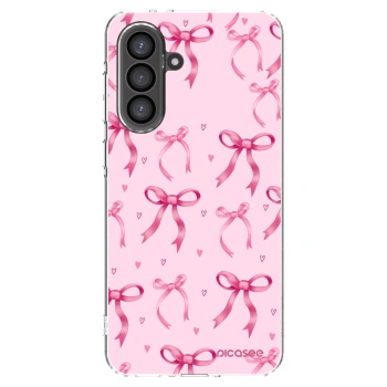 Picasee Samsung Galaxy A36 5G Hülle - Transparentes Silikon - Bow Aesthetic