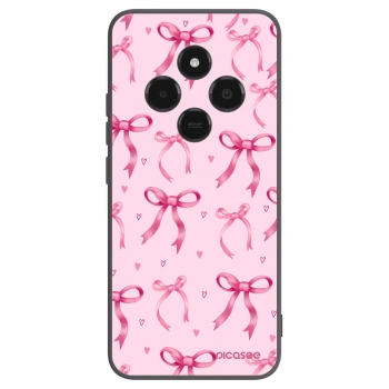 Picasee Xiaomi Poco C75 Hülle - Schwarzes Silikon - Bow Aesthetic