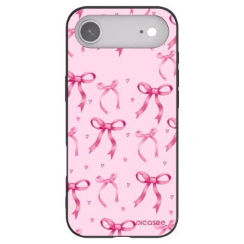 Picasee Apple iPhone Air Hülle - Schwarzes Silikon - Bow Aesthetic