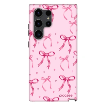 Picasee Fashion Case PowerShare pro Samsung Galaxy S24 Ultra S928B 5G - Bow Aesthetic