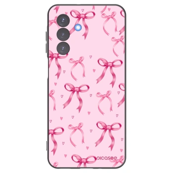 Picasee Samsung Galaxy A17 5G Hülle - Schwarzes Silikon - Bow Aesthetic