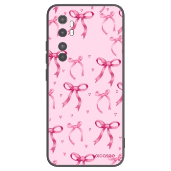 Picasee Xiaomi Mi Note 10 Lite Hülle - Schwarzes Silikon - Bow Aesthetic