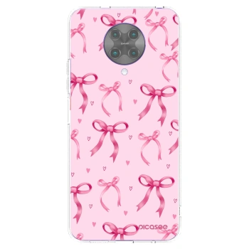 Picasee Xiaomi Poco F2 Pro Hülle - Transparentes Silikon - Bow Aesthetic