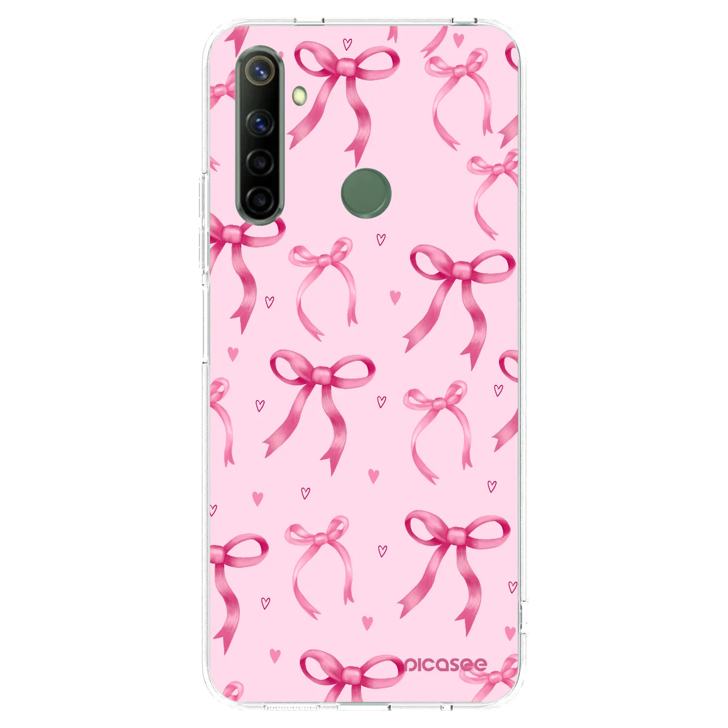 Picasee Realme 6i Hülle - Transparentes Silikon - Bow Aesthetic