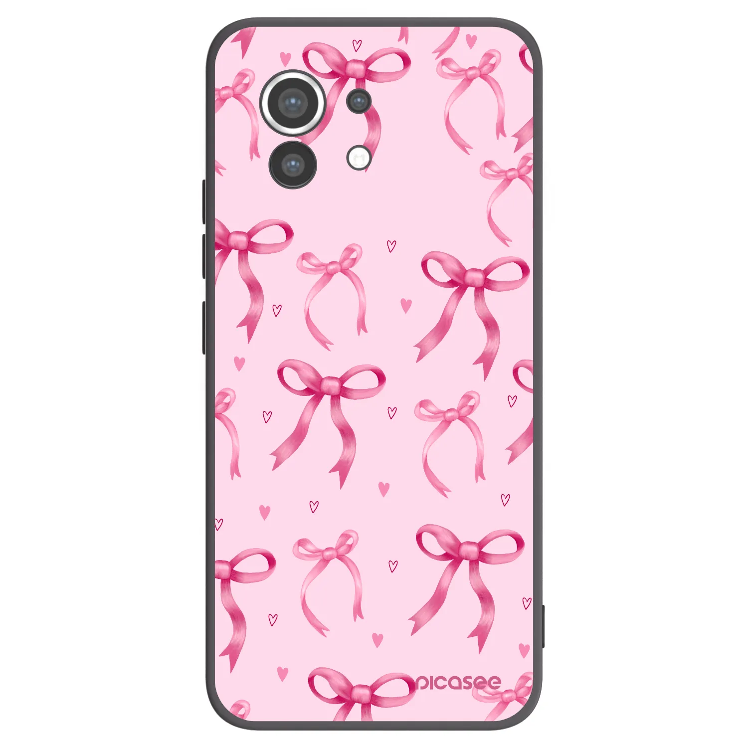 Picasee Xiaomi Mi 11 Hülle - Schwarzes Silikon - Bow Aesthetic