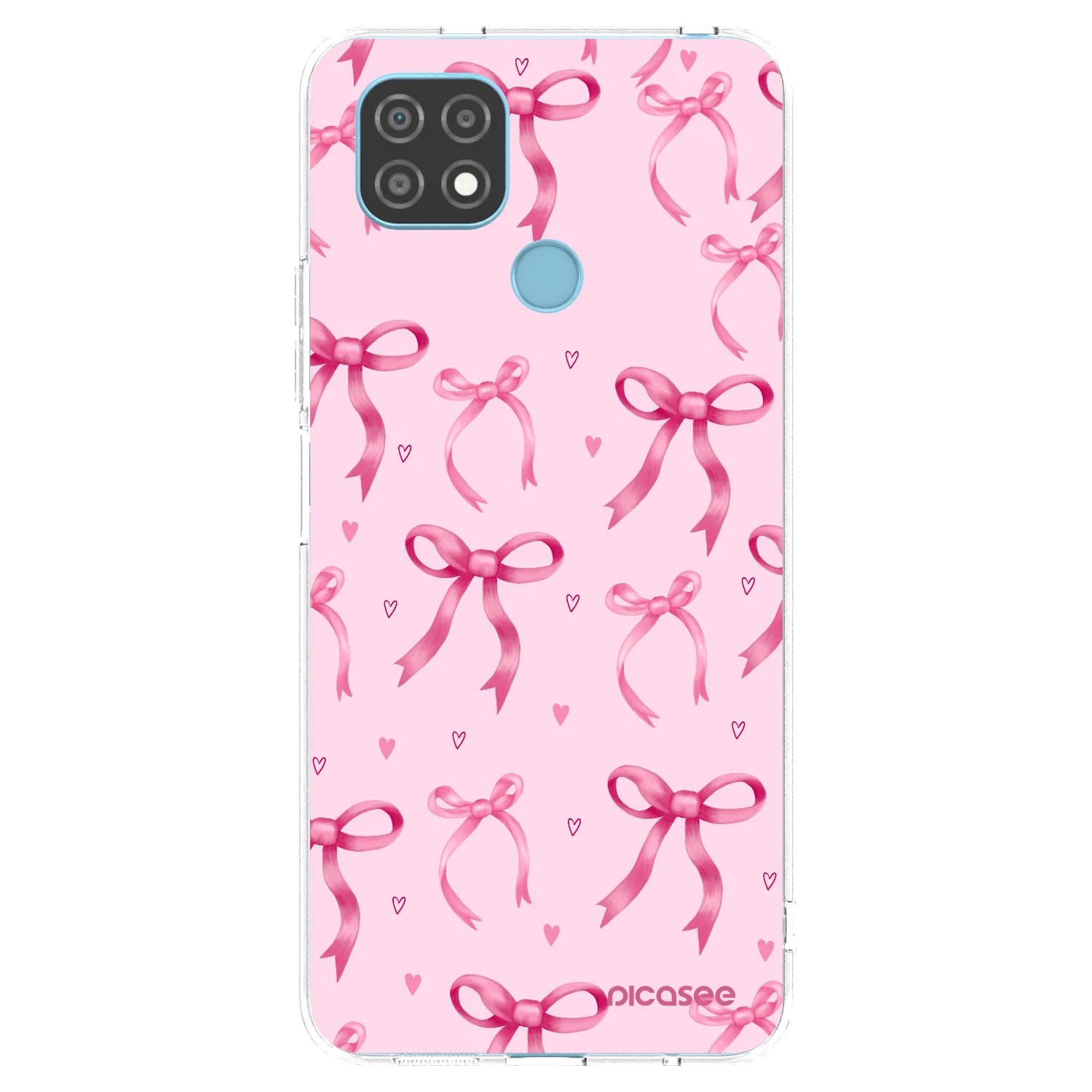 Picasee Realme C21 Hülle - Transparentes Silikon - Bow Aesthetic