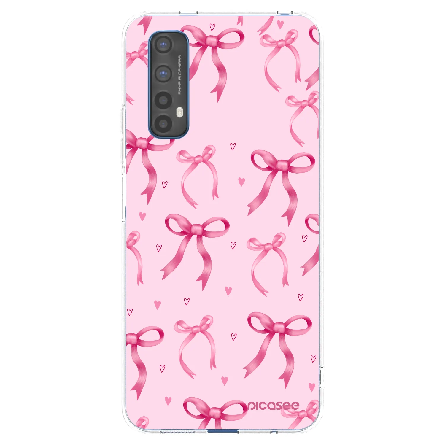 Picasee Realme 7 Hülle - Transparentes Silikon - Bow Aesthetic