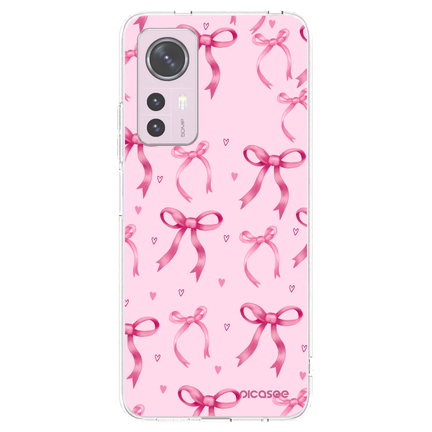 Picasee Xiaomi 12 Hülle - Transparentes Silikon - Bow Aesthetic