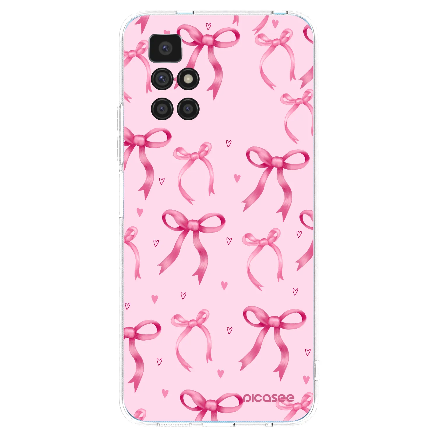 Picasee Xiaomi Redmi 10 (2022) Hülle - Transparentes Silikon - Bow Aesthetic