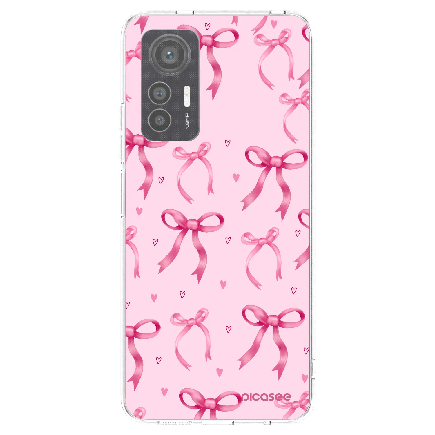 Picasee Xiaomi 12 Lite Hülle - Transparentes Silikon - Bow Aesthetic