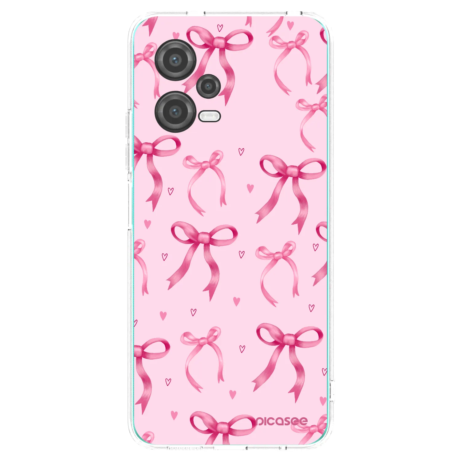 Picasee Xiaomi Poco X5 Hülle - Transparentes Silikon - Bow Aesthetic